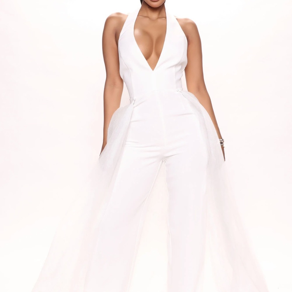 FASHION NOVA Tulle Jumpsuit